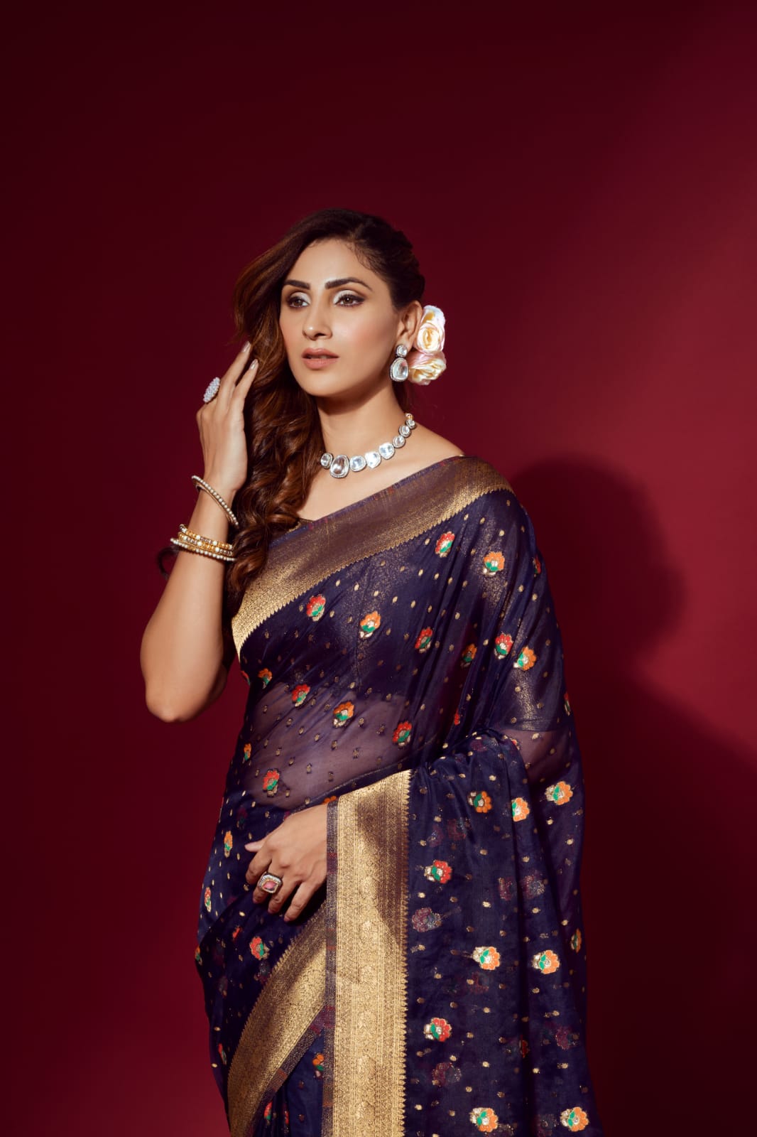 Rajpath Amuly Silk Designer Ethnic Wear Organza Silk Saree Collection